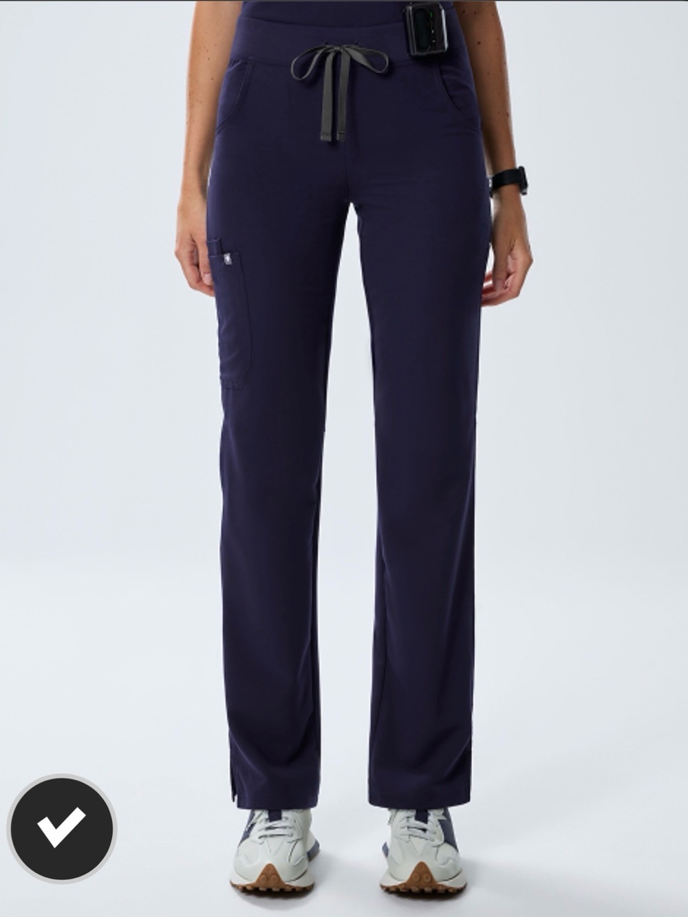 Figs 4 Pocket Straight Leg Scrub Pants Size S/T